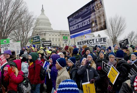 ND Students Lead 2013 March for Life in D.C.
