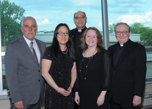 Fr. Grasso honored with teaching award at King