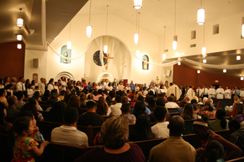 Mass at St John Vianney Parish, Goodyear, Ariz